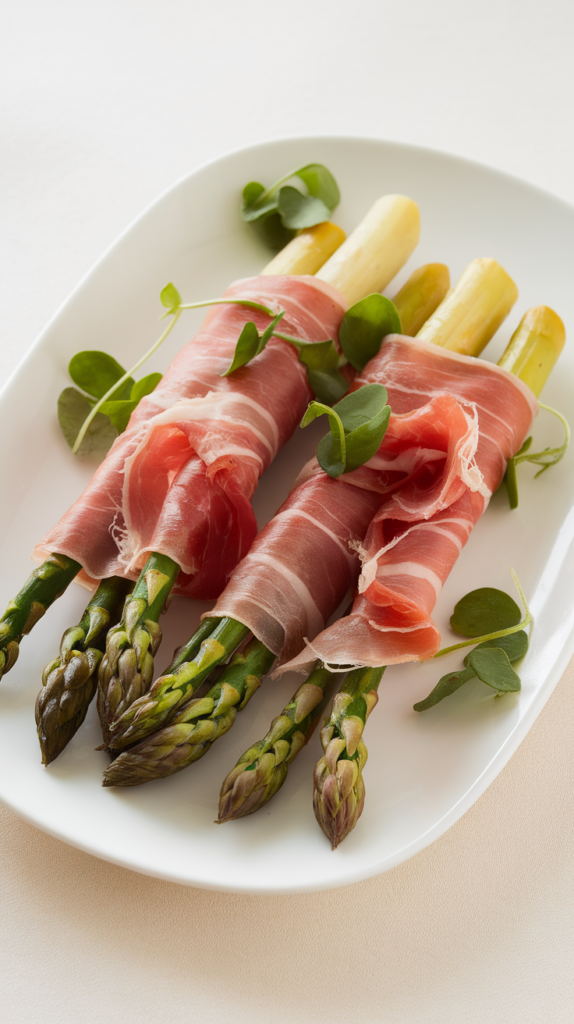 Prosciutto Wrapped Asparagus