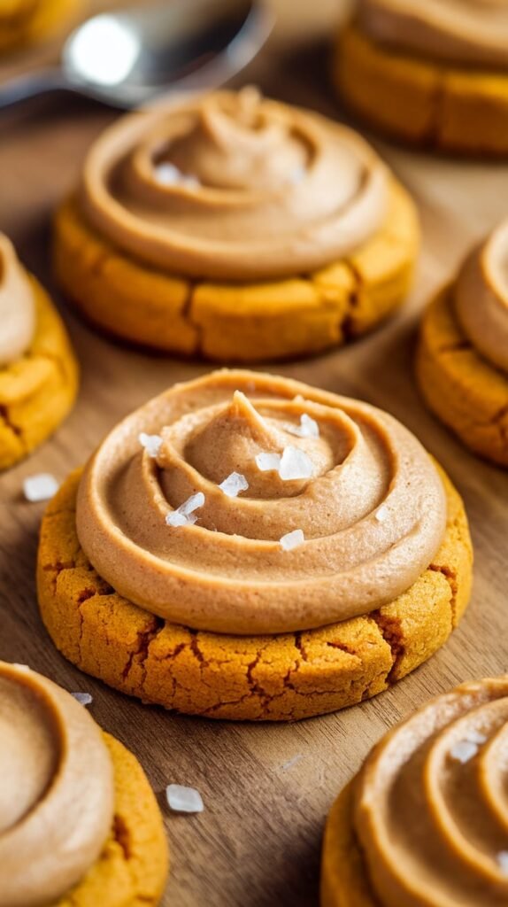 Pumpkin Cookies With Brown Butter