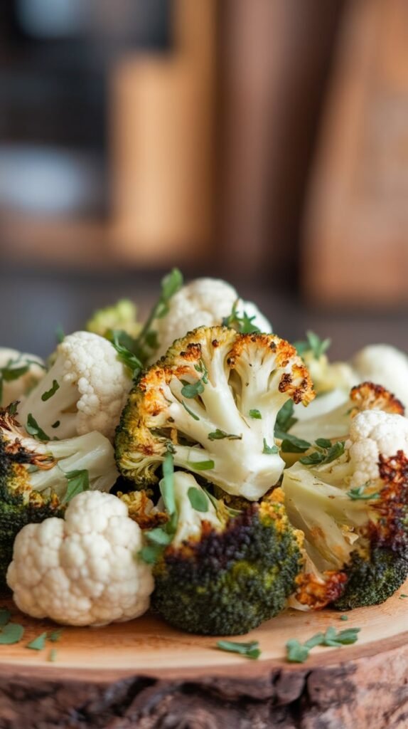 21 Christmas Side Dishes That Pack a Protein Punch (and Get the Whole Family Cheering!) 8 Roasted Broccoli and Cauliflower