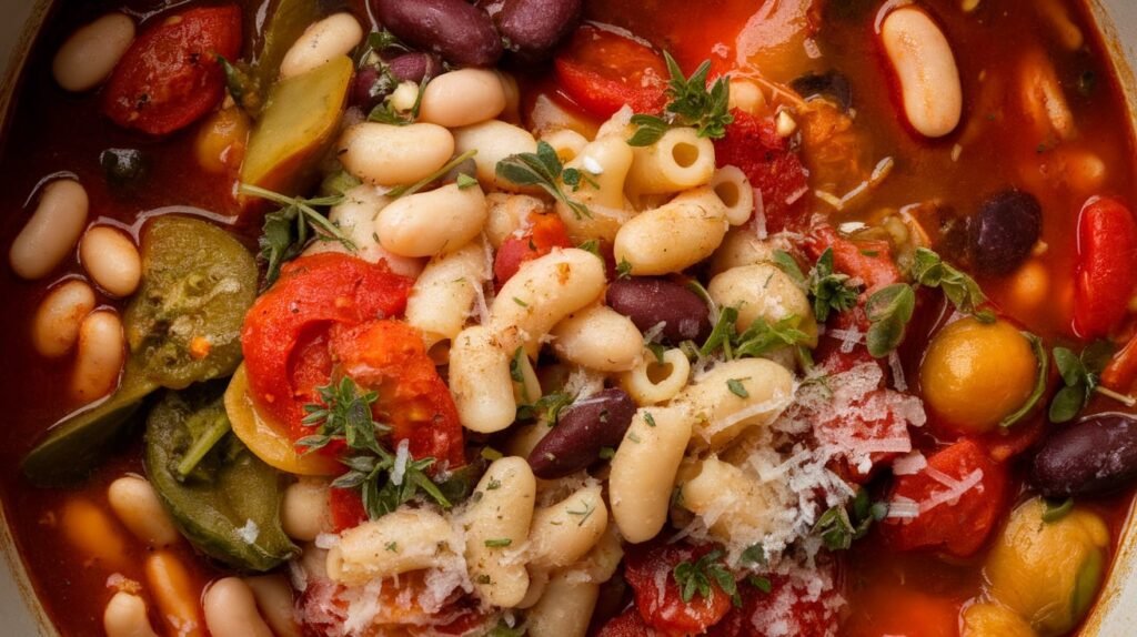 Rustic Italian Pasta e Fagioli