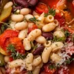 Rustic Italian Pasta e Fagioli with Fresh Herbs 4 Rustic Italian Pasta e Fagioli