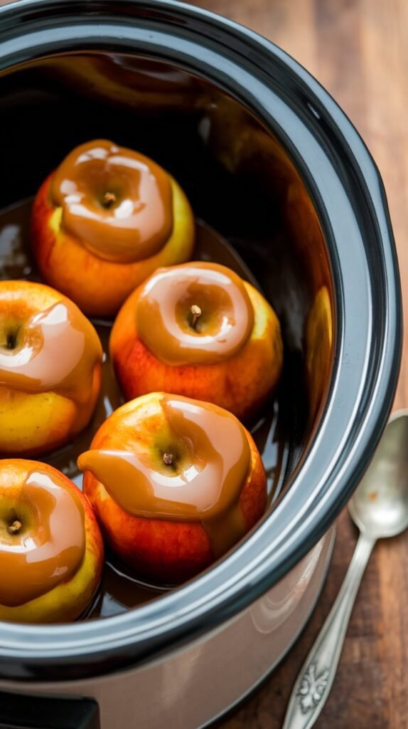 Slow Cooker Baked Apples