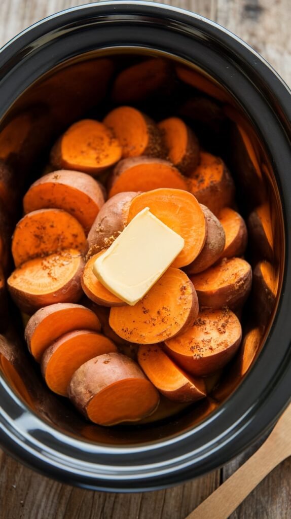 Slow Cooker Candied Yams