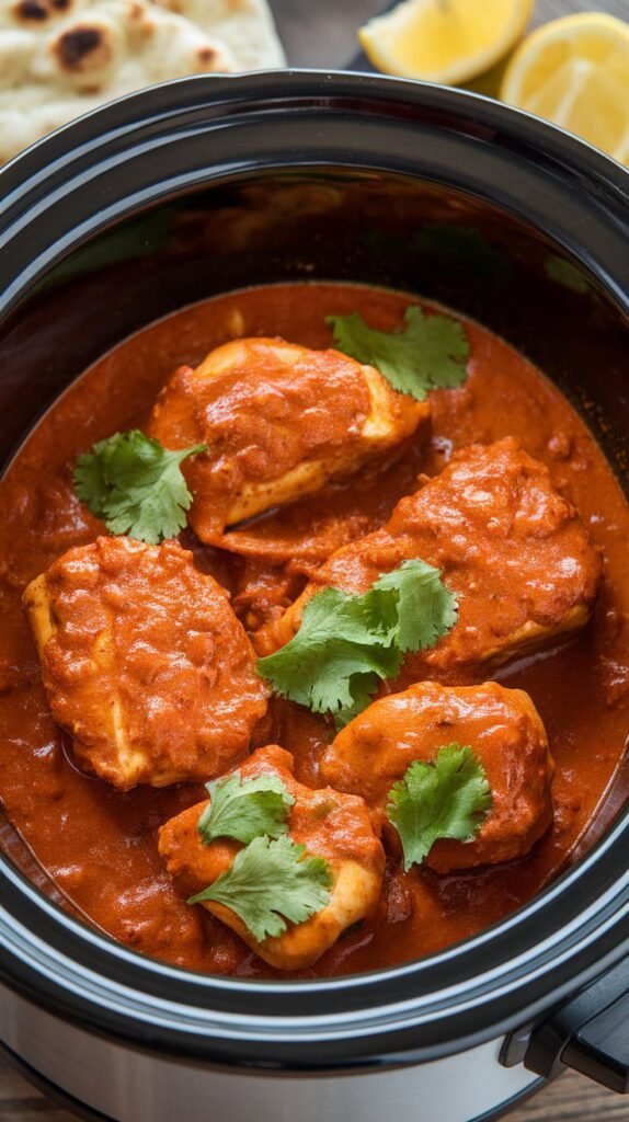 15 Cozy Crockpot Chicken Recipes for Fall Nights You’ll Make on Repeat 8 Slow Cooker Chicken Tikka Masala