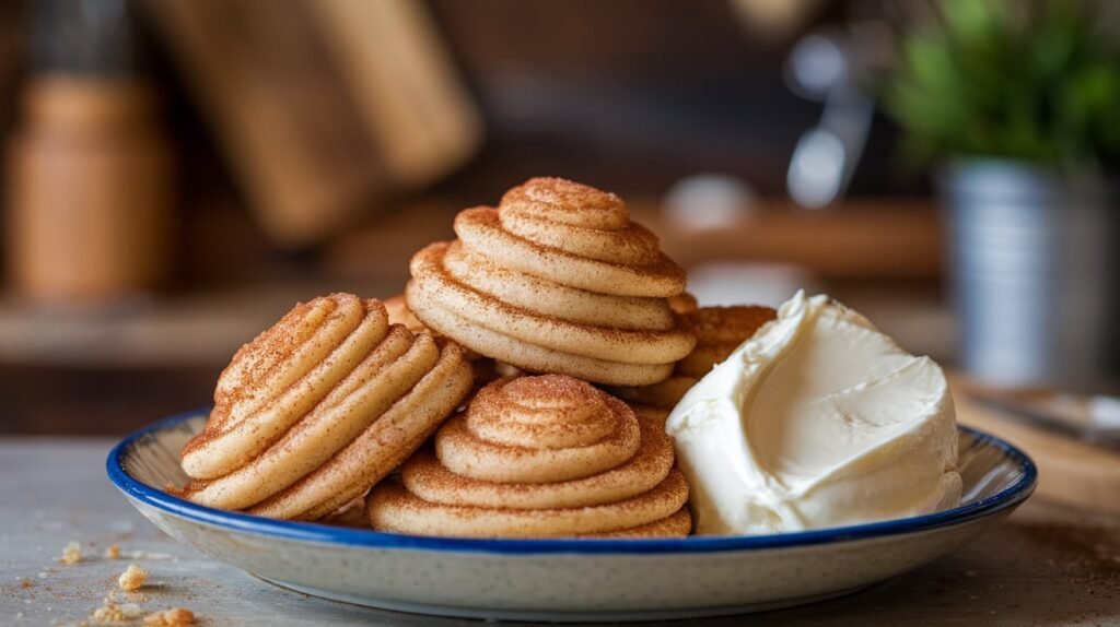 Snickerdoodle Cookies with Cream Cheese