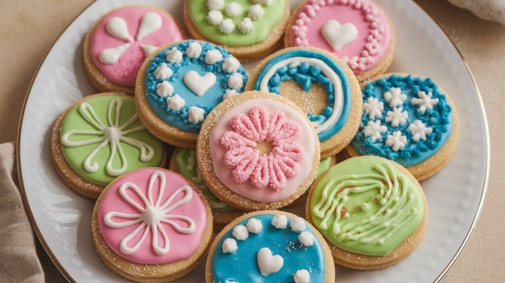 Soft Sugar Cookies with Icing