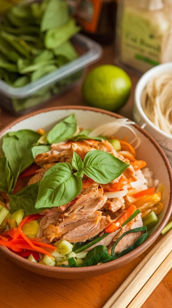 Thai Basil Turkey Bowls