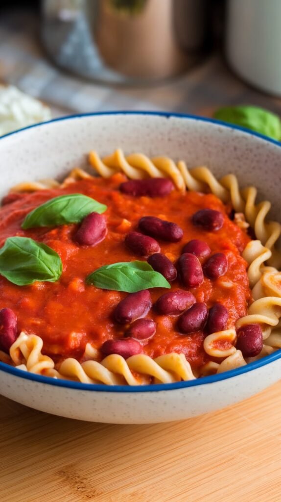 Vegan Pasta e Fagioli – No Meat, All the Flavor 2 Vegan Pasta e Fagiolis
