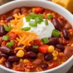 Bold & Zesty: Your Go-To Easy 20-Minute Vegetarian Chili 3 Vegetarian Chilli