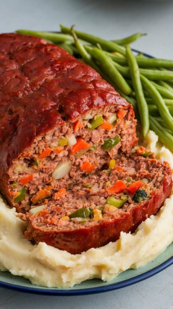 Veggie Packed Meatloaf