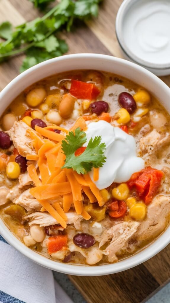 15 Cozy Crockpot Chicken Recipes for Fall Nights You’ll Make on Repeat 4 White Chicken Chili