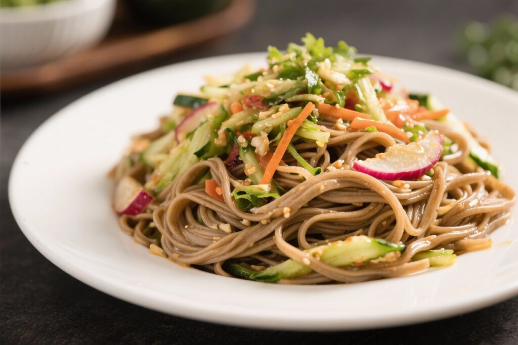 Cold Soba Noodle Salad