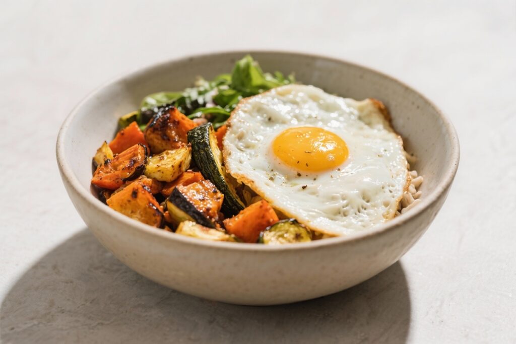 Roasted Veggie Breakfast Bowl