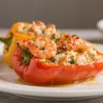 Crab and Shrimp Stuffed Bell Peppers That Taste Like a Coastal Vacation (Without the Price Tag) 4 Stuffed Bell Peppers