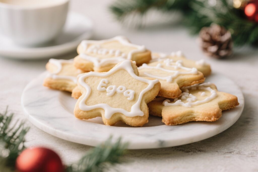 Christmas Eggnog Cookies