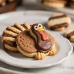 These “Turkey Cookies with Fudge Stripe Cookies” Will Crash Your Dessert Table 3 Turkey Cookies