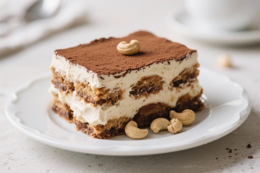 Vegan Tiramisu with Cashew