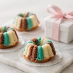 Mini Neapolitan Bundt Cakes