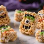 Monster Rice Krispie Treats Halloween