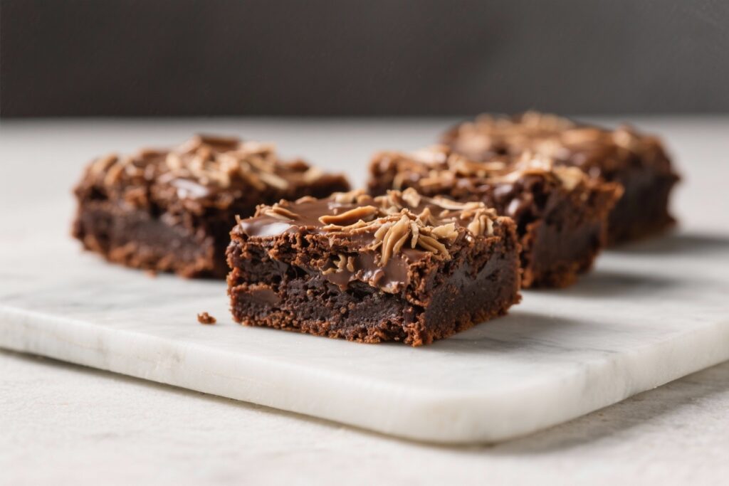 German Chocolate Cake Brownies