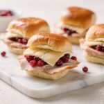 Turkey Cranberry Brie Sliders