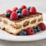 Berry Tiramisu with Raspberries and Blueberries 4 Berry Tiramisu