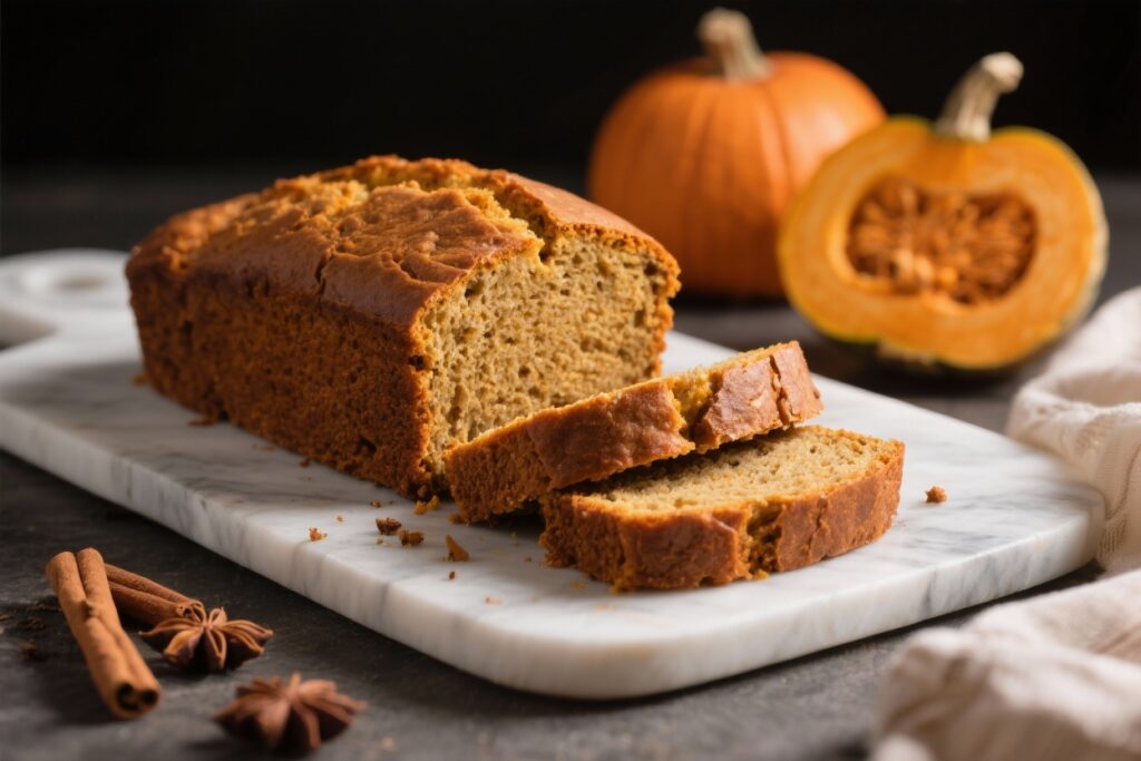 Chai Spice Maple Pumpkin Bread