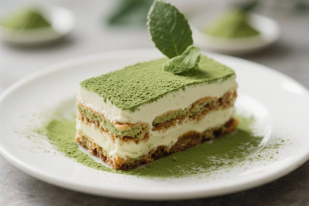 Matcha Green Tea Tiramisu