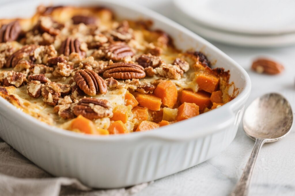 Sweet Potato & Carrot Casserole