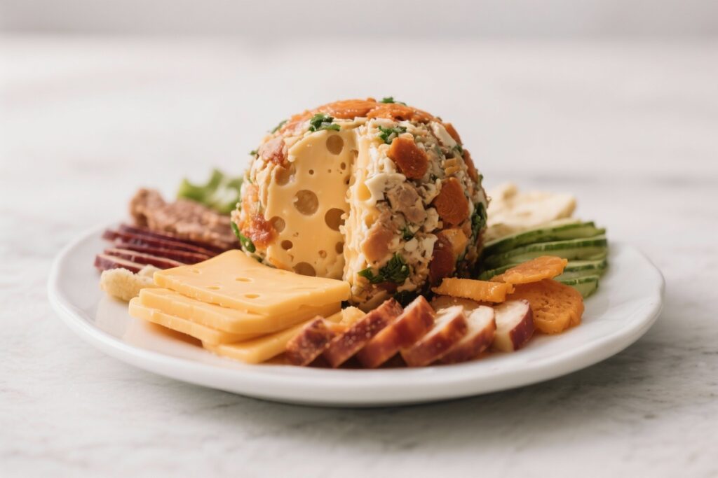 Thanksgiving Turkey Cheese Ball