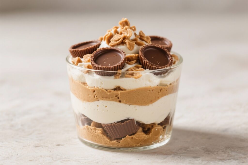 Peanut Butter Cup Trifle Dessert