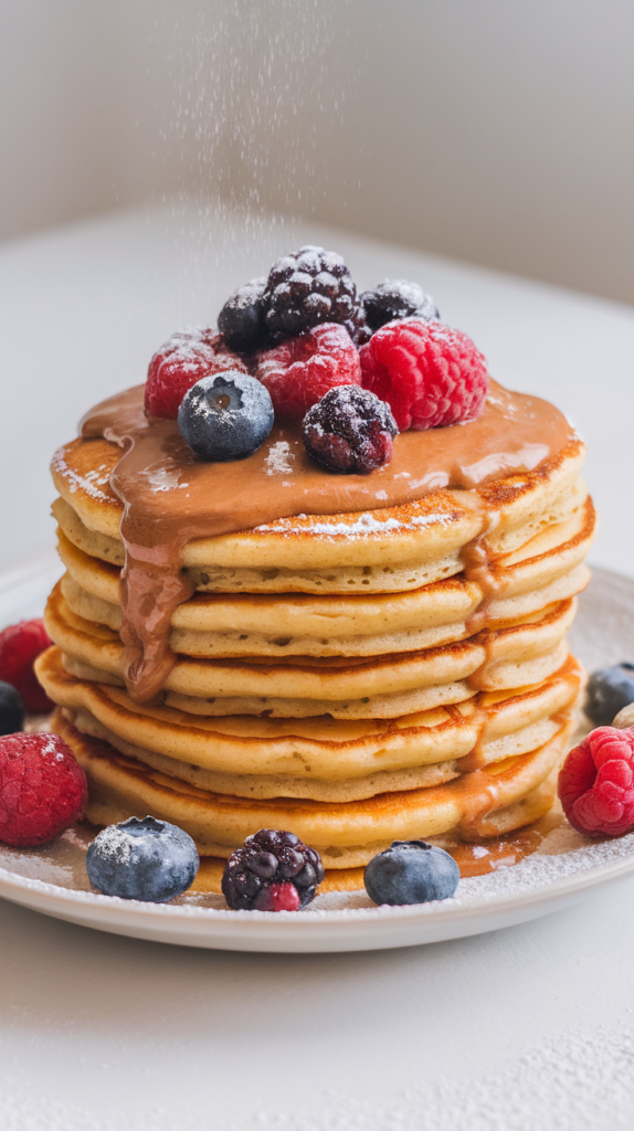 5 High-Protein Pancake Recipes (Even Without Protein Powder!) 5 Almond Butter Power Pancakes