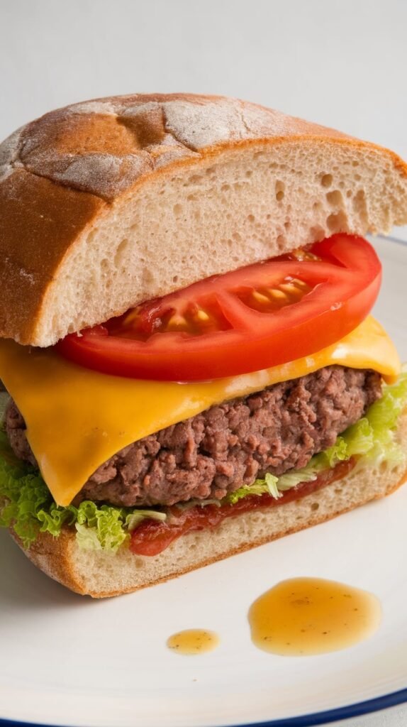 Almond Flour Bun Burgers