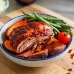 BBQ Chicken Roasted Sweet Potato Bowl