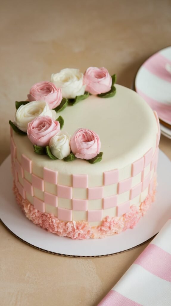 23 Vintage Christmas Cakes That'll Transport Your Taste Buds Straight to Grandma's Kitchen 14 Battenberg Cake