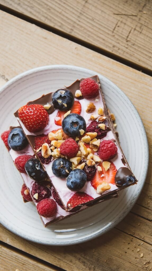 15 Low-Carb Low-Calorie Desserts That'll Make You Forget Sugar Ever Existed 15 Berry Yogurt Bark