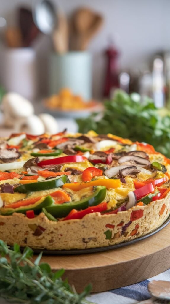 15 Cozy Christmas Breakfast Ideas You’ll Crave All Morning 6 Big Veggie Frittata