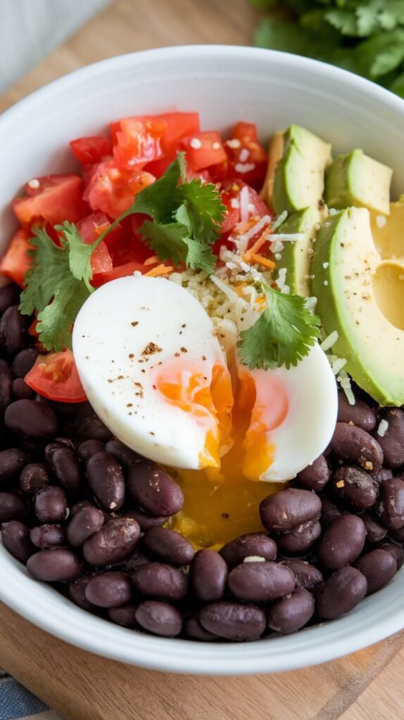 16 High-Protein Recipes for Seniors That Prove Eating Well Never Gets Old 15 Black Bean Egg Breakfast Bowl
