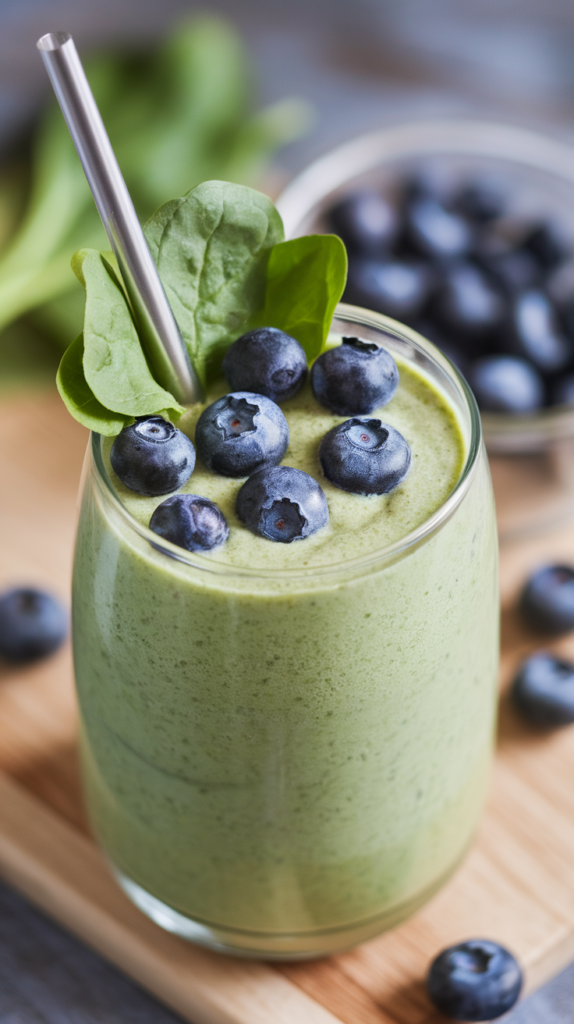 Blueberry Spinach Superfood Smoothie