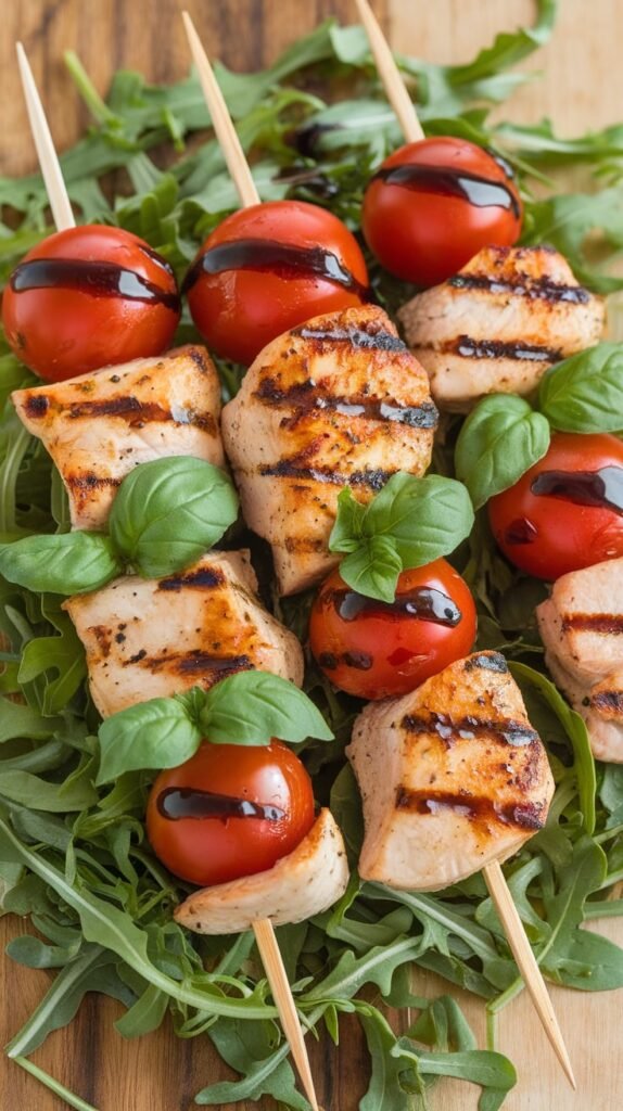 20 No-Bake High-Protein Snacks That'll Save You When Hunger Strikes 11 Caprese Protein Skewers