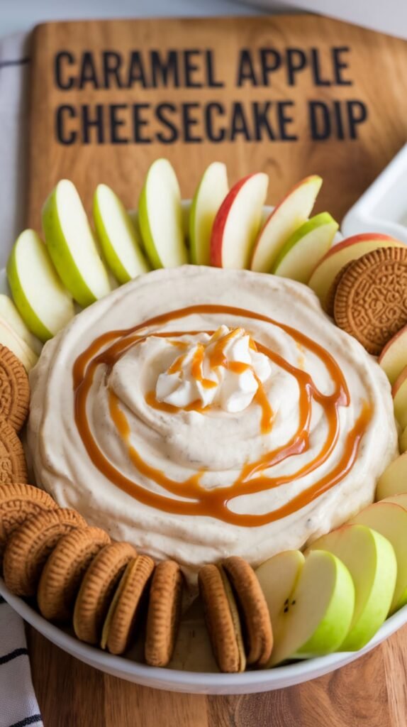 Caramel Apple Cheesecake Dip