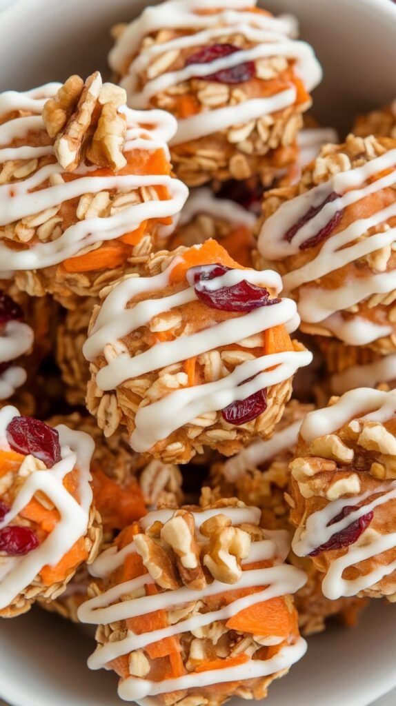 27 Super Healthy Christmas Snacks for Kids 16 Carrot Cake Energy Bites