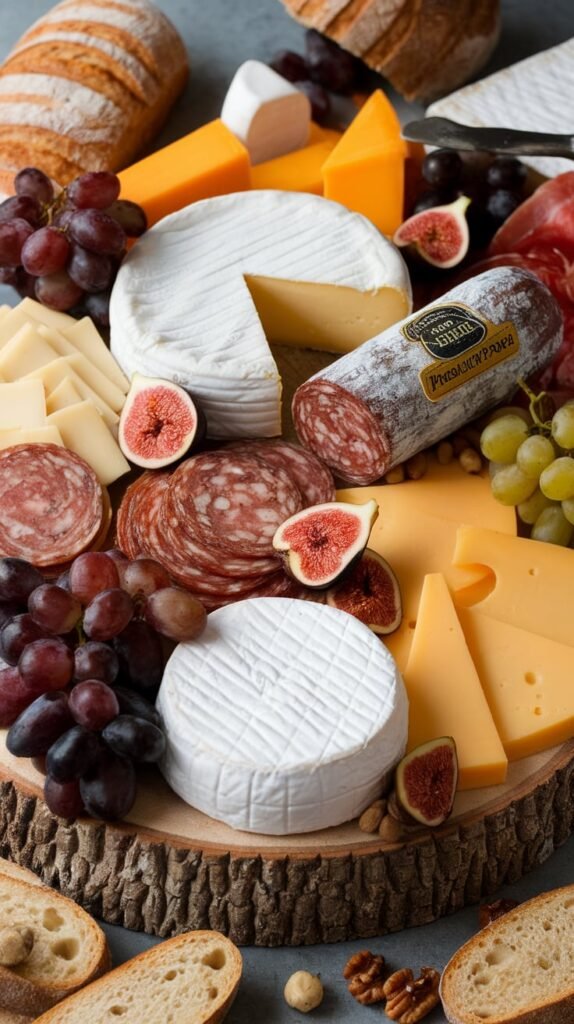 21 Magical Christmas Dinner Ideas for a Cozy Family Feast 17 Cheese and Charcuterie Board