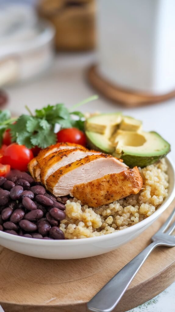 16 High-Protein Recipes for Seniors That Prove Eating Well Never Gets Old 8 Chicken Quinoa Power Bowl