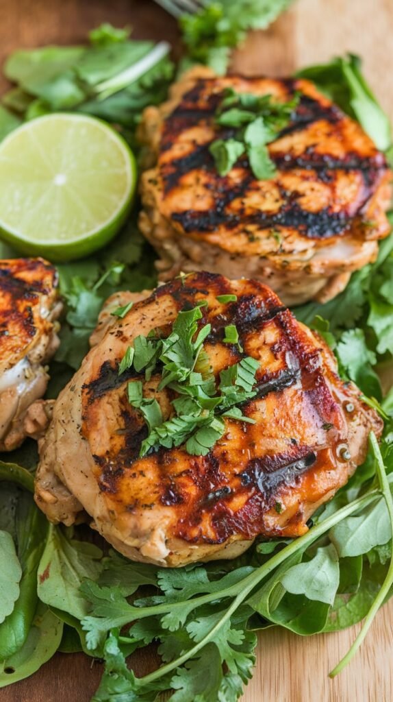 21 High-Protein Mexican-Inspired Dinners for Fiesta Nights 18 Chipotle Lime Grilled Chicken Thighs