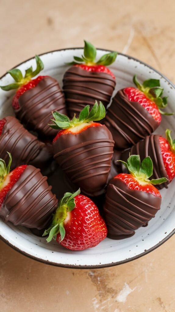 Chocolate Covered Strawberries 1