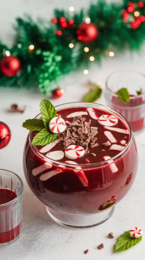 10 Christmas Non-Alcoholic Punch Recipes So Good Your Guests Will Think You Spiked Them 10 Chocolate Peppermint Punch
