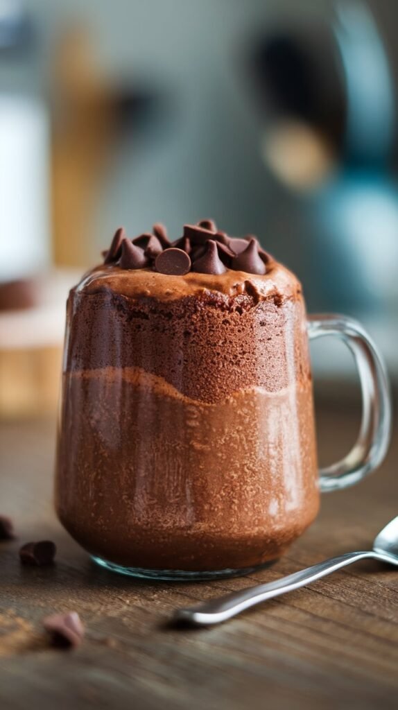 Chocolate Protein Mug Cake