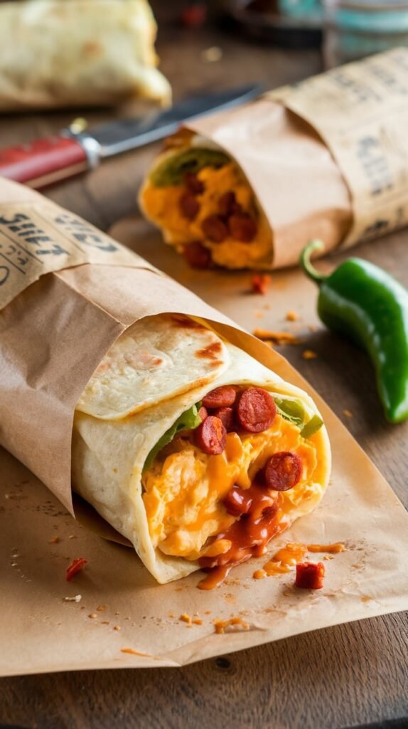 21 High-Protein Mexican-Inspired Dinners for Fiesta Nights 8 Chorizo and Egg Breakfast for Dinner Burritos