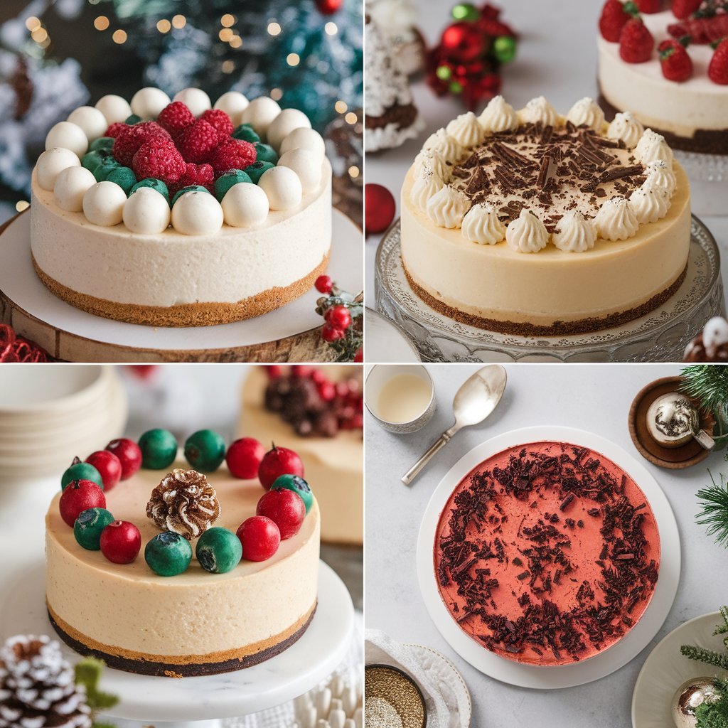 Christmas Cheesecakes